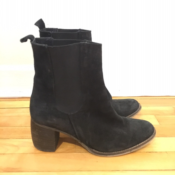 Jeffrey Campbell Black Booties (size 38) - Picture 1 of 3